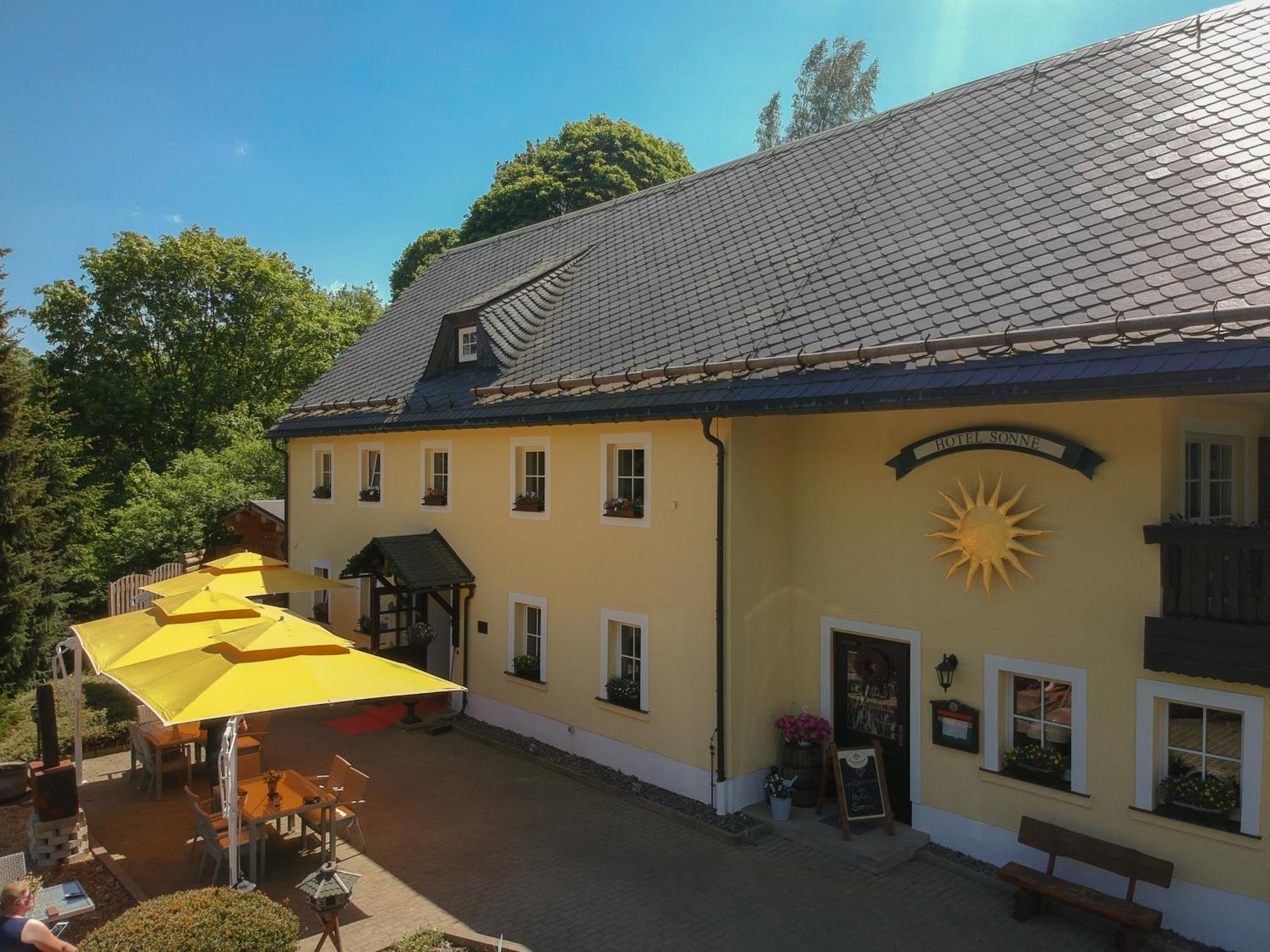 Hotel Sonne Seiffen Bagian luar foto